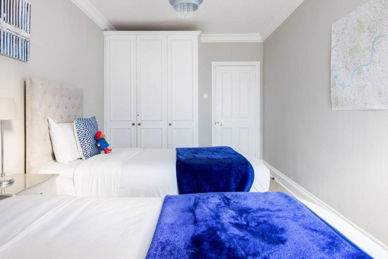 Appartamento Steps From Hyde Park 2Br 2Bath Sleeps 6 Londra Esterno foto